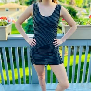 Xhilaration Striped Mini Dress - size Sm